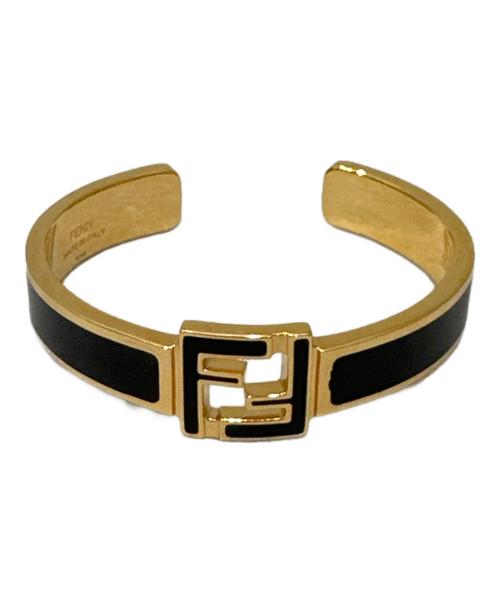 FENDI（フェンディ）FENDI (フェンディ) FFロゴブレスレット ゴールドの古着・服飾アイテム
