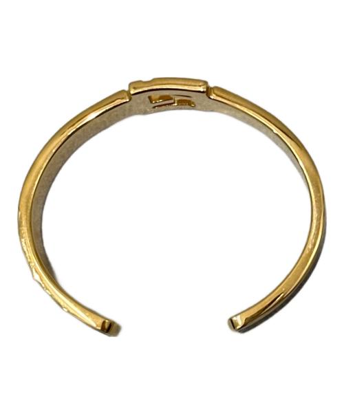 FENDI（フェンディ）FENDI (フェンディ) FFロゴブレスレット ゴールドの古着・服飾アイテム