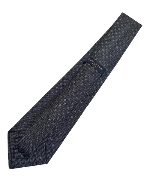 LOUIS VUITTON（ルイ ヴィトン）LOUIS VUITTON (ルイ ヴィトン) モノグラム総柄ネクタイ ネイビー サイズ:-の古着・服飾アイテム