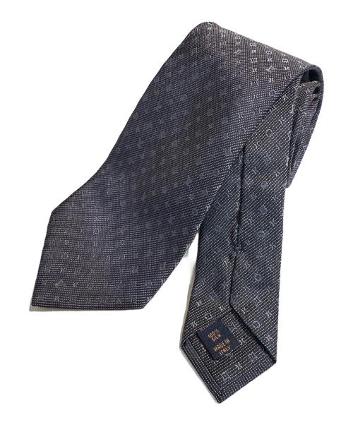 LOUIS VUITTON（ルイ ヴィトン）LOUIS VUITTON (ルイ ヴィトン) モノグラム総柄ネクタイ ネイビー サイズ:-の古着・服飾アイテム