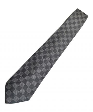 中古・古着通販】LOUIS VUITTON (ルイ ヴィトン) ダミエ総柄ネクタイ