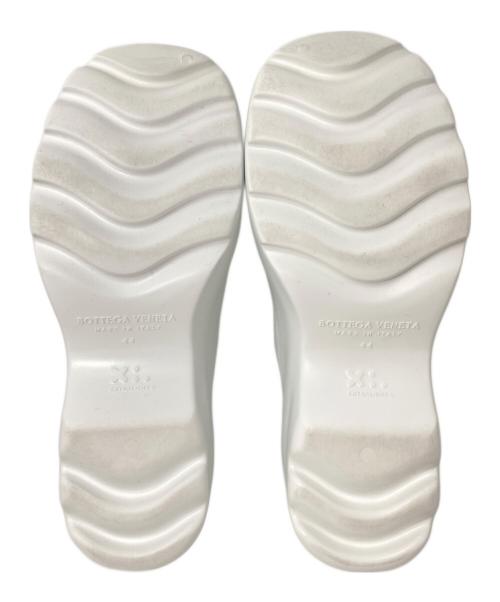 BOTTEGA VENETA（ボッテガベネタ）BOTTEGA VENETA (ボッテガベネタ) ラバーフラッシュクロッグ ホワイト サイズ:44の古着・服飾アイテム