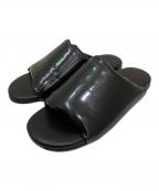 BOTTEGA VENETAボッテガベネタ）の古着「クッションスライド」｜ブラック