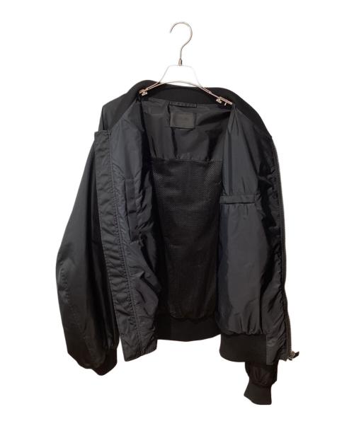 PRADA（プラダ）PRADA (プラダ) RE-NYLONボンバージャケット ブラック サイズ:XXLの古着・服飾アイテム