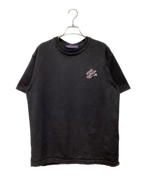 LOUIS VUITTON（ルイ ヴィトン）LOUIS VUITTON (ルイ ヴィトン) 23SS コットン Tシャツ ブラック サイズ:Lの古着・服飾アイテム