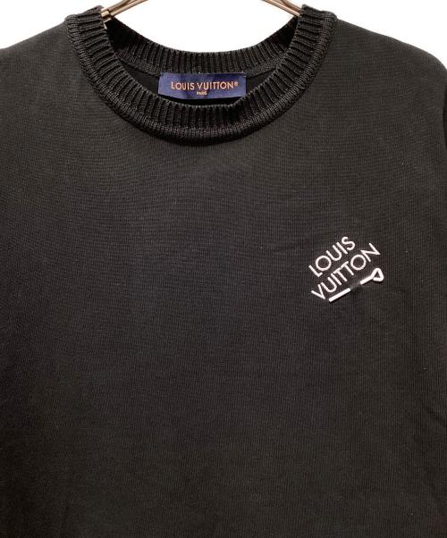 LOUIS VUITTON（ルイ ヴィトン）LOUIS VUITTON (ルイ ヴィトン) 23SS コットン Tシャツ ブラック サイズ:Lの古着・服飾アイテム