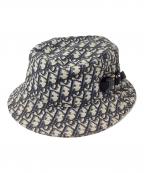 Christian Diorクリスチャン ディオール）の古着「DIORオブリークバケットハット」｜ベージュ