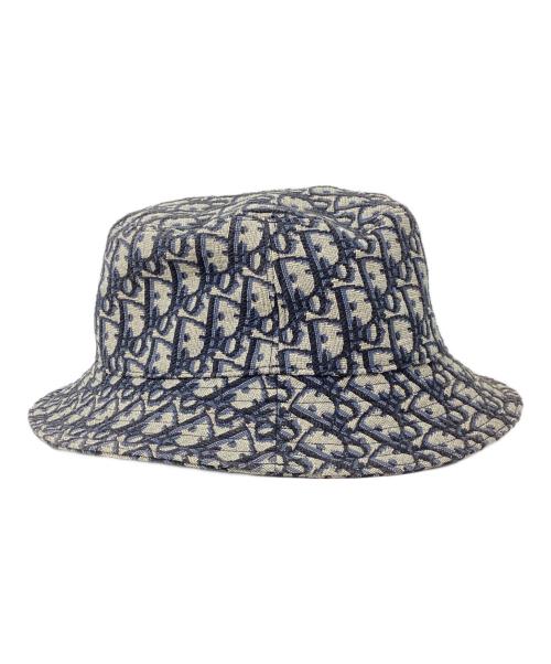 Christian Dior（クリスチャン ディオール）Christian Dior (クリスチャン ディオール) DIORオブリークバケットハット ベージュの古着・服飾アイテム