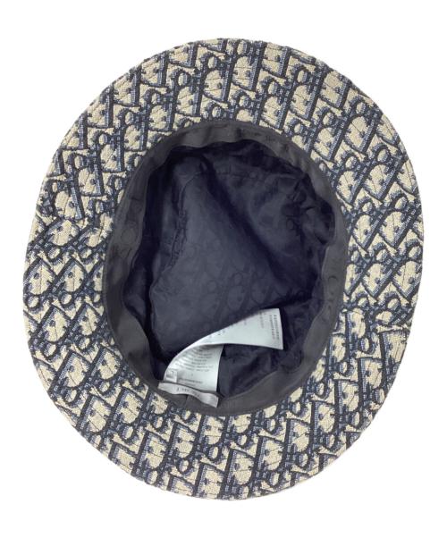 Christian Dior（クリスチャン ディオール）Christian Dior (クリスチャン ディオール) DIORオブリークバケットハット ベージュの古着・服飾アイテム