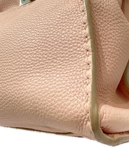 FENDI（フェンディ）FENDI (フェンディ) セレリアピーカブー ミディアム2WAYバッグ ピンクの古着・服飾アイテム