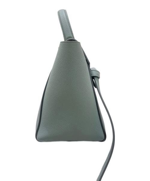 CELINE（セリーヌ）CELINE (セリーヌ) ベルトバッグマイクロ ライトブルー サイズ:マイクロの古着・服飾アイテム