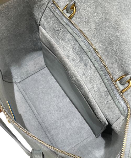 CELINE（セリーヌ）CELINE (セリーヌ) ベルトバッグマイクロ ライトブルー サイズ:マイクロの古着・服飾アイテム