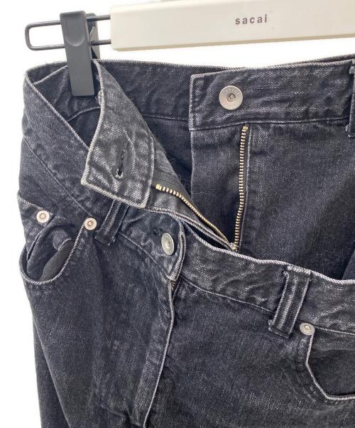 sacai（サカイ）sacai (サカイ) Denim Skirt ブラック サイズ:1の古着・服飾アイテム