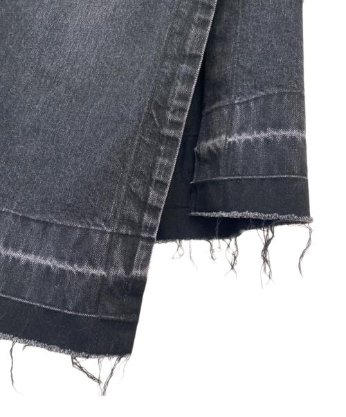 sacai（サカイ）sacai (サカイ) Denim Skirt ブラック サイズ:1の古着・服飾アイテム