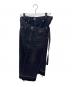 sacai（サカイ）の古着「Denim Skirt」｜ブラック