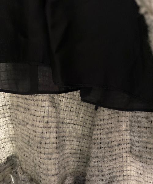 sacai（サカイ）sacai (サカイ) Tweed Dress グレー サイズ:1の古着・服飾アイテム