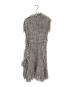 sacai (サカイ) Tweed Dress グレー サイズ:1：36000円