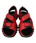 BALENCIAGA (バレンシアガ) TRACK SANDAL レッド サイズ:42：32000円