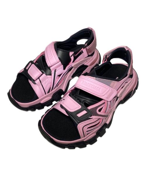 BALENCIAGA（バレンシアガ）BALENCIAGA (バレンシアガ) TRACK SANDAL ホワイト×ピンク サイズ:40 未使用品の古着・服飾アイテム