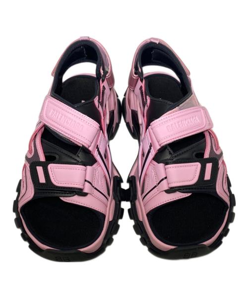 BALENCIAGA（バレンシアガ）BALENCIAGA (バレンシアガ) TRACK SANDAL ホワイト×ピンク サイズ:40 未使用品の古着・服飾アイテム