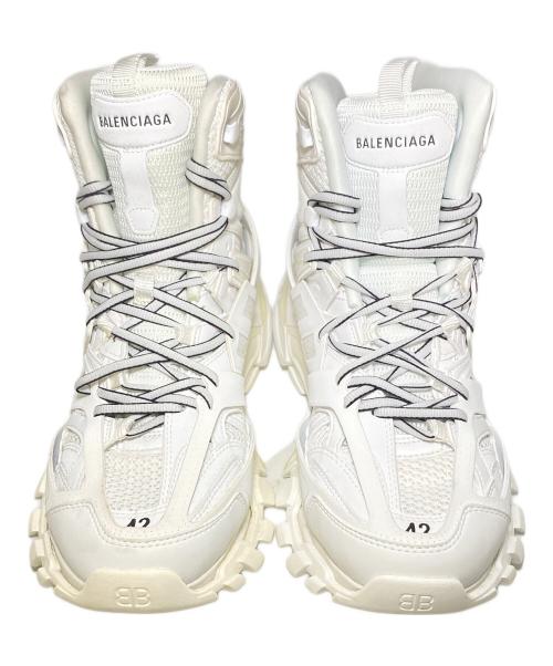 BALENCIAGA（バレンシアガ）BALENCIAGA (バレンシアガ) TRACK HIKE FADED SNEAKERS ホワイト サイズ:42の古着・服飾アイテム