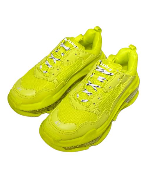 BALENCIAGA（バレンシアガ）BALENCIAGA (バレンシアガ) TRIPLE S  イエロー サイズ:41の古着・服飾アイテム