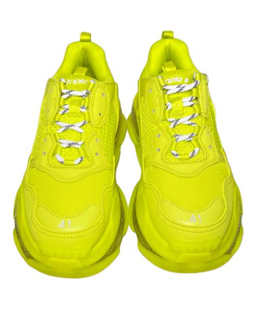BALENCIAGA（バレンシアガ）BALENCIAGA (バレンシアガ) TRIPLE S  イエロー サイズ:41の古着・服飾アイテム