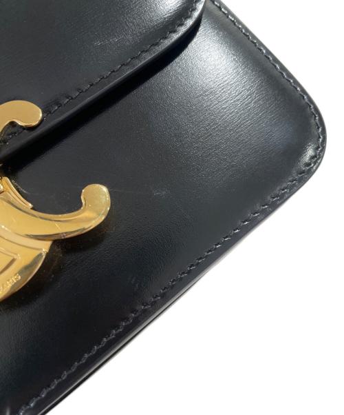 CELINE（セリーヌ）CELINE (セリーヌ) ショルダーバッグ ブラックの古着・服飾アイテム