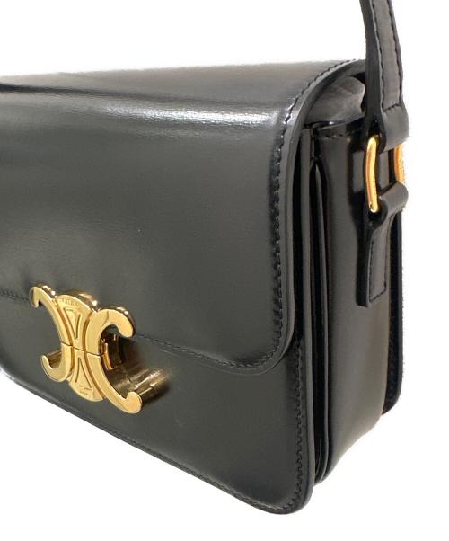 CELINE（セリーヌ）CELINE (セリーヌ) ショルダーバッグ ブラックの古着・服飾アイテム
