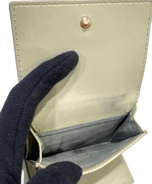 Christian Dior（クリスチャン ディオール）Christian Dior (クリスチャン ディオール) 3つ折り財布/モンテーニュ グリーン サイズ:-の古着・服飾アイテム