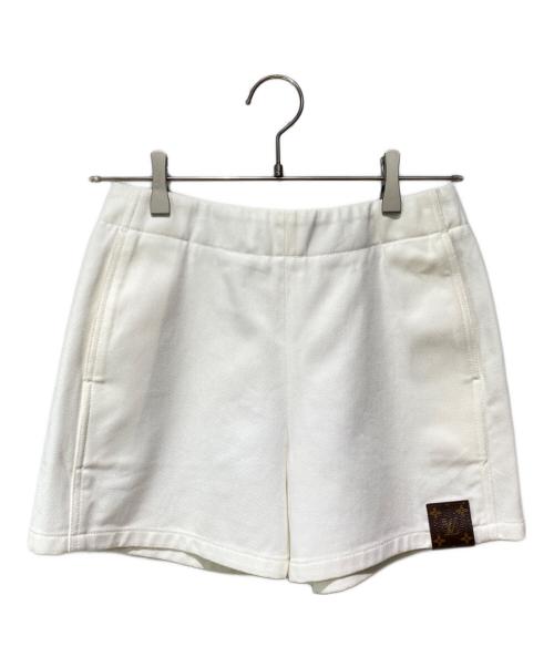 LOUIS VUITTON（ルイ ヴィトン）LOUIS VUITTON (ルイ ヴィトン) 24AW ダートデニムミニショーツ ホワイト サイズ:34の古着・服飾アイテム