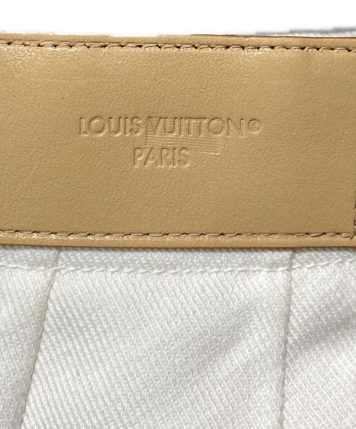 LOUIS VUITTON（ルイ ヴィトン）LOUIS VUITTON (ルイ ヴィトン) 24AW ダートデニムミニショーツ ホワイト サイズ:34の古着・服飾アイテム