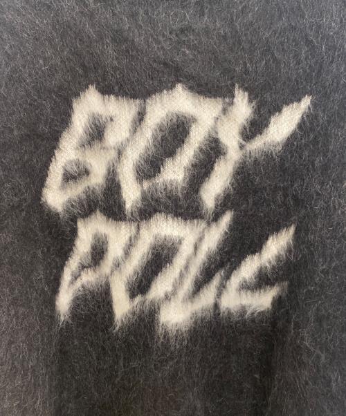 CELINE（セリーヌ）CELINE (セリーヌ) BOY DOLL ブラッシュドモヘヤシルクニット ブラック サイズ:Sの古着・服飾アイテム