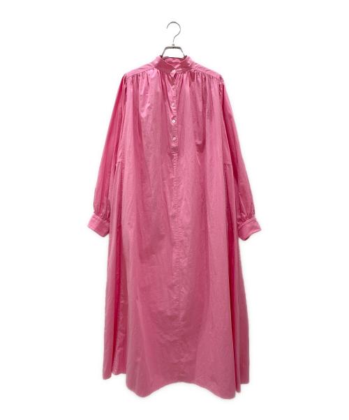 Ron Herman（ロンハーマン）Ron Herman (ロンハーマン) シャツワンピース/カフタンドレスシャツワンピース ピンク サイズ:Freeの古着・服飾アイテム