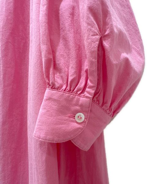 Ron Herman（ロンハーマン）Ron Herman (ロンハーマン) シャツワンピース/カフタンドレスシャツワンピース ピンク サイズ:Freeの古着・服飾アイテム