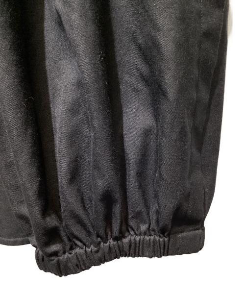 GROUND Y（グラウンドワイ）GROUND Y (グラウンドワイ) ウールギャバ カラスパンツ ブラック サイズ:3の古着・服飾アイテム
