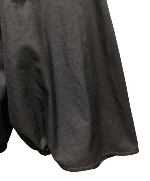 GROUND Y（グラウンドワイ）GROUND Y (グラウンドワイ) ウールギャバ カラスパンツ ブラック サイズ:3の古着・服飾アイテム