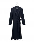 MaxMaraマックスマーラ）の古着「ラップワンピース」｜ブラック