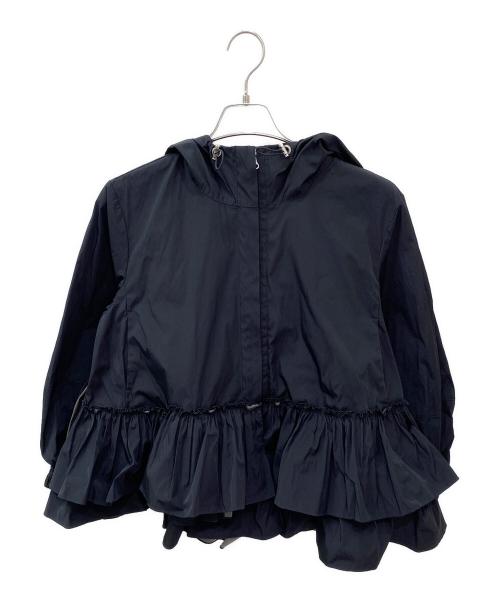 MARILYN MOON（マリリンムーン）MARILYN MOON (マリリンムーン) フリルジャケット ブラック サイズ:FREEの古着・服飾アイテム