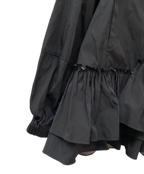 MARILYN MOON（マリリンムーン）MARILYN MOON (マリリンムーン) フリルジャケット ブラック サイズ:FREEの古着・服飾アイテム