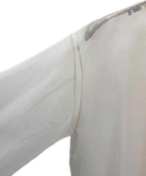 AEWEN MATOPH（イウエン マトフ）AEWEN MATOPH (イウエン マトフ) オーガンジー ハイネック プルオーバー ブラウス ホワイト サイズ:Freeの古着・服飾アイテム