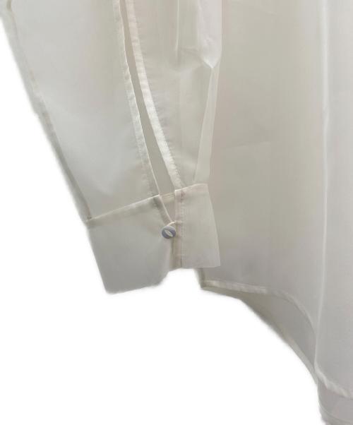 AEWEN MATOPH（イウエン マトフ）AEWEN MATOPH (イウエン マトフ) オーガンジー ハイネック プルオーバー ブラウス ホワイト サイズ:Freeの古着・服飾アイテム