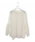 AEWEN MATOPH（イウエン マトフ）の古着「オーガンジー ハイネック プルオーバー ブラウス」｜ホワイト
