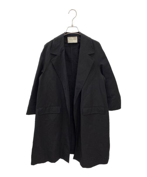 UNITED ARROWS（ユナイテッドアローズ）UNITED ARROWS (ユナイテッドアローズ) C/LI/P グログラン コート ブラック サイズ:36の古着・服飾アイテム