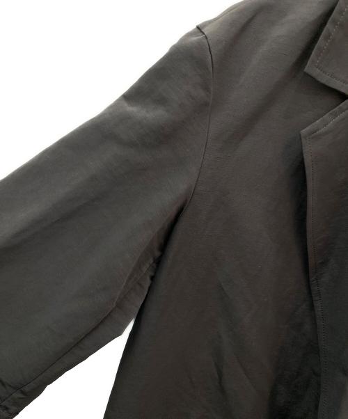 UNITED ARROWS（ユナイテッドアローズ）UNITED ARROWS (ユナイテッドアローズ) C/LI/P グログラン コート ブラック サイズ:36の古着・服飾アイテム