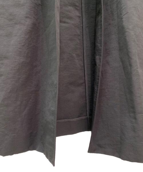 UNITED ARROWS（ユナイテッドアローズ）UNITED ARROWS (ユナイテッドアローズ) C/LI/P グログラン コート ブラック サイズ:36の古着・服飾アイテム