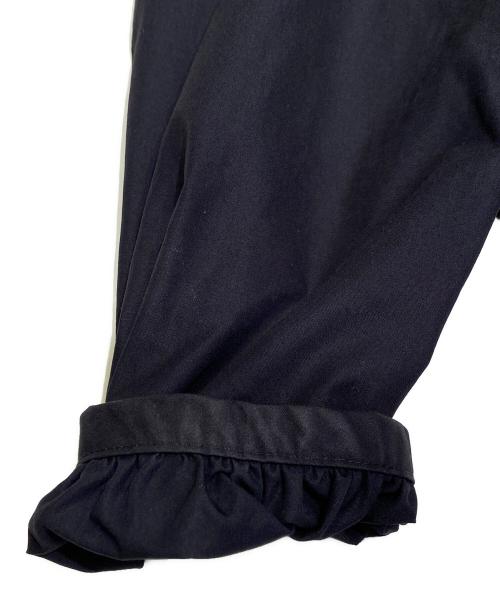 UNITED ARROWS（ユナイテッドアローズ）UNITED ARROWS (ユナイテッドアローズ) Ｃ パールモチーフ ギャザー ブラウス ブラック サイズ:36の古着・服飾アイテム