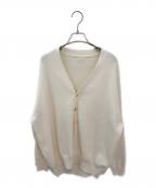 MUSE de Deuxieme Classeミューズ ドゥーズィエム クラス）の古着「カーディガン」｜アイボリー