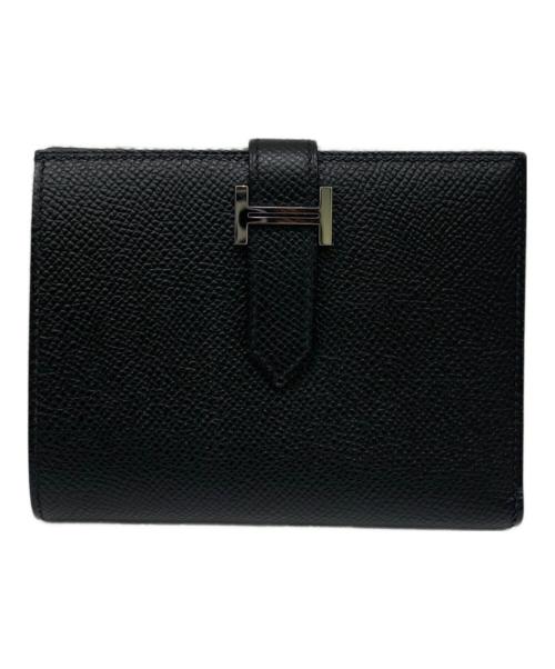 HERMES（エルメス）HERMES (エルメス) ベアン コンパクト ブラック サイズ:-の古着・服飾アイテム