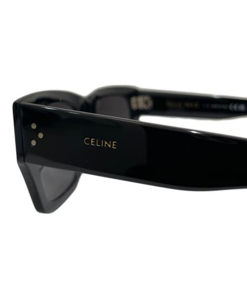CELINE（セリーヌ）CELINE (セリーヌ) 3ドットサングラス ブラック サイズ:53□18の古着・服飾アイテム